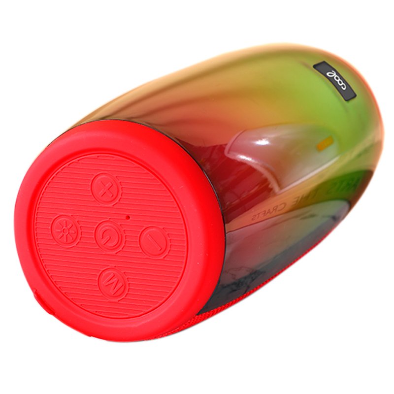 Altavoz Música Universal Bluetooth Marca COOL LED (14W) Rojo