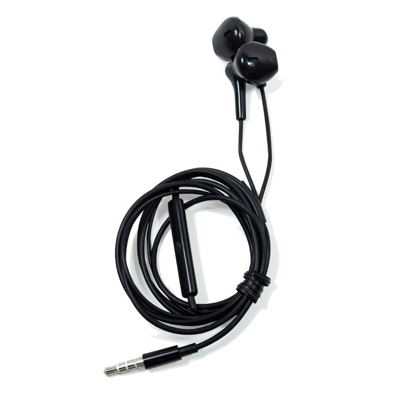 Auriculares 3,5 mm COOL Bora Stereo Con Micro Negro