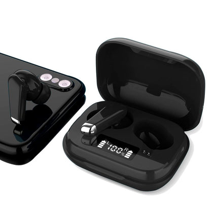 Auriculares Stereo Bluetooth Earbuds COOL URBAN Lcd Negro