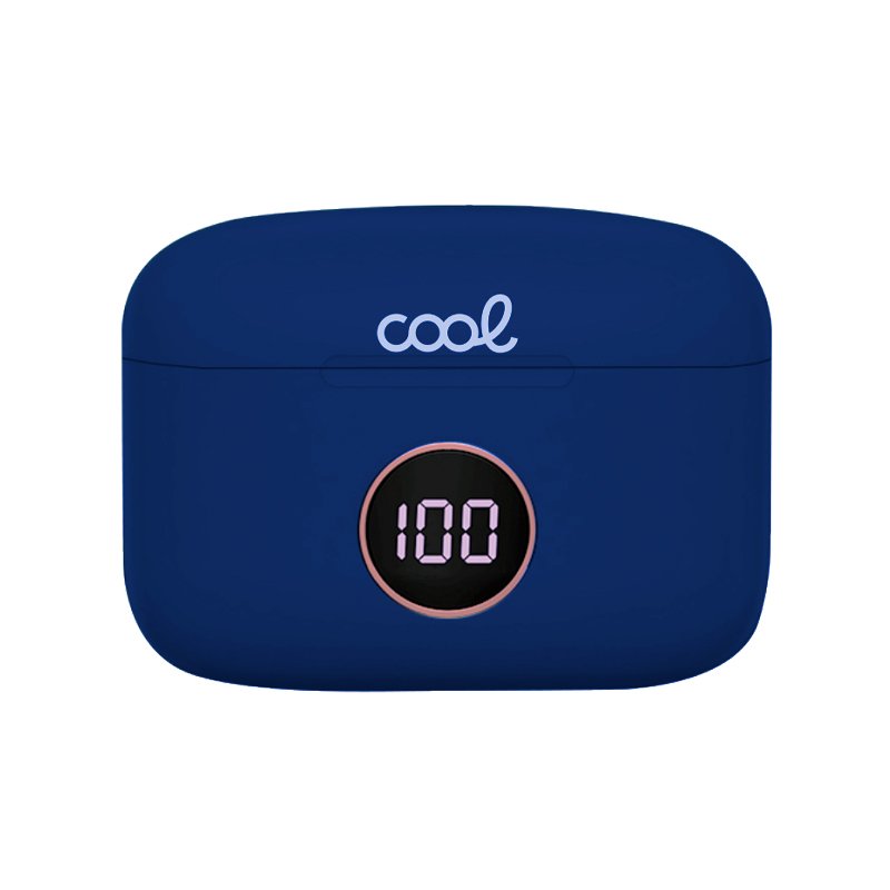 Auriculares Stereo Bluetooth Earbuds Lcd COOL AIR PRO Azul
