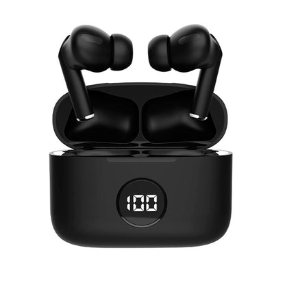 Auriculares Stereo Bluetooth Earbuds Lcd COOL AIR PRO Negro