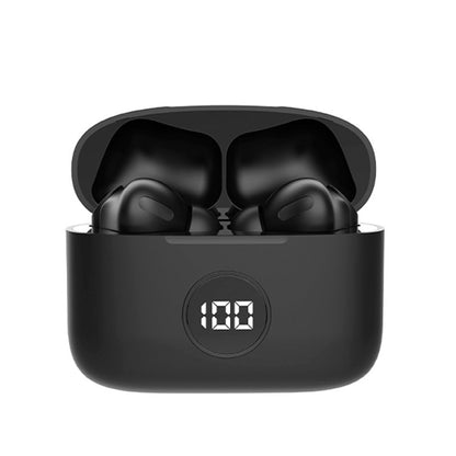 Auriculares Stereo Bluetooth Earbuds Lcd COOL AIR PRO Negro