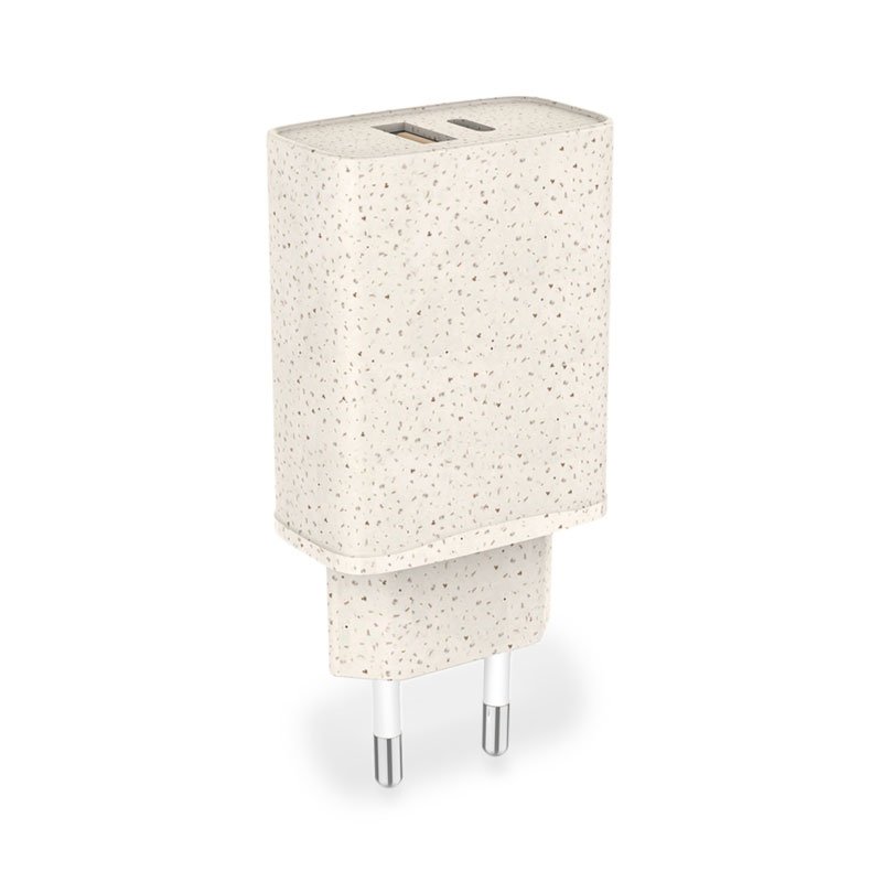 Cargador Red Universal Fast Charger (PD) Tipo-C / USB Dual COOL ECO (20W)