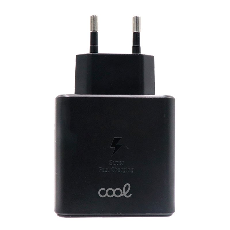 Cargador Red Universal Ultra Fast (PD) Tipo-C COOL (45W) Negro