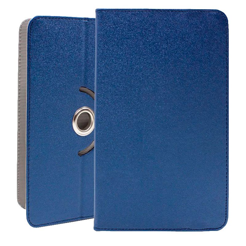Funda COOL Ebook / Tablet 9.7 - 10.3 pulg Liso Azul Giratoria (Panorámica)