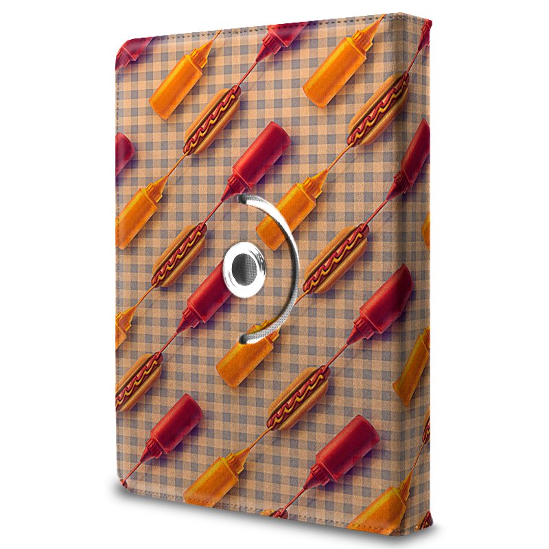 Funda COOL Ebook Tablet 9.7 - 10.5 Pulgadas Universal Dibujos Hot Dogs