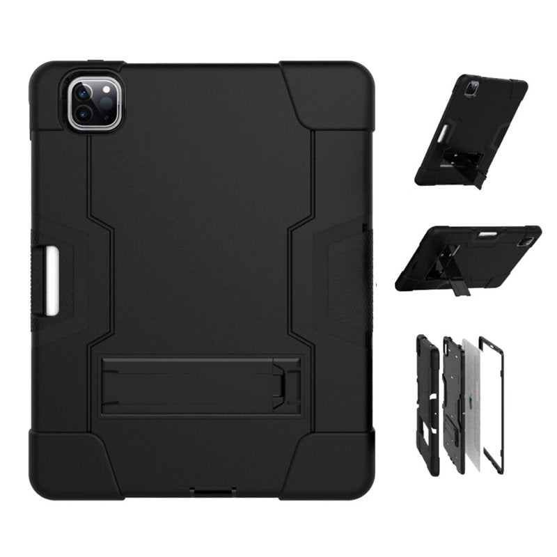 Funda COOL para iPad Pro 11 pulg (2020 / 2021) / iPad Air 4 2020 / iPad Air 5 2022 (10.9) Hard Case Negro