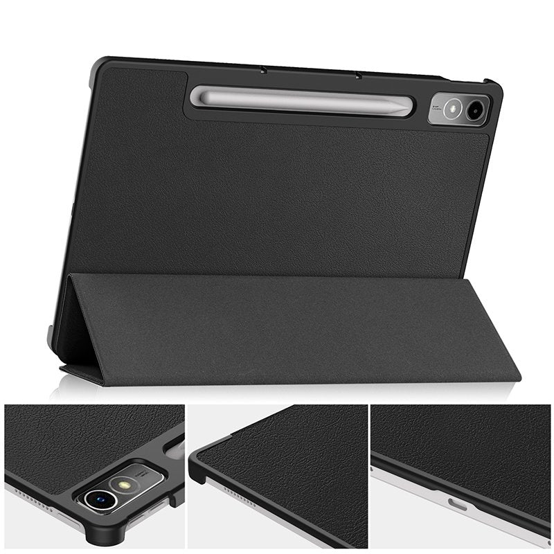 Funda COOL para Lenovo Tab P12 12.7 Pulg Polipiel Negro