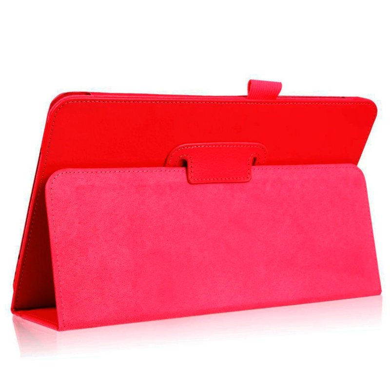 Funda COOL para Samsung Galaxy Tab A (2018) T590 / T595 Polipiel Liso Rojo 10.5 pulg