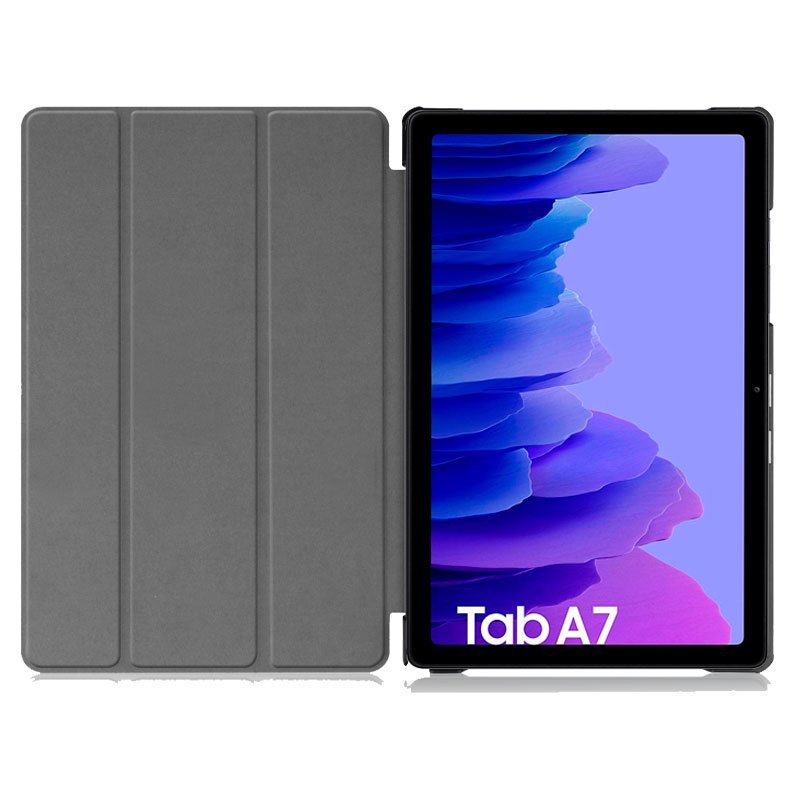 Funda COOL Para Samsung Galaxy Tab A7 T500 / T503 / T505 Polipiel Liso Azul 10.4 Pulg