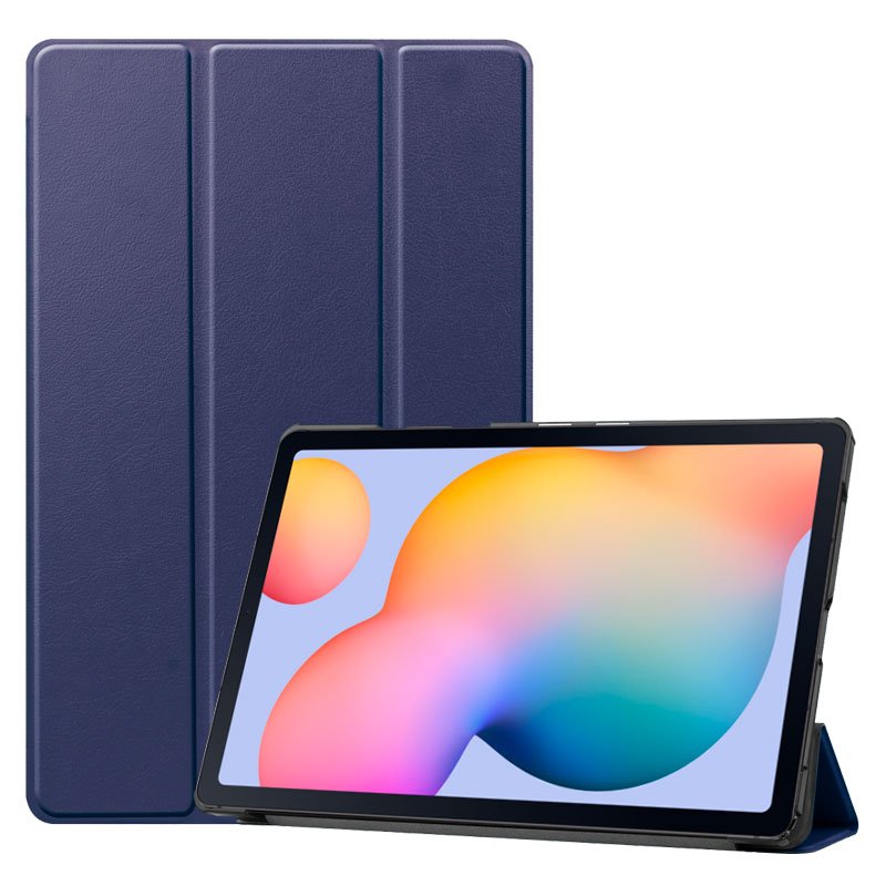 Funda COOL para Samsung Galaxy Tab S6 Lite / S6 Lite 2022 (P610 / P615 / P619) Polipiel Azul 10.4 pulg