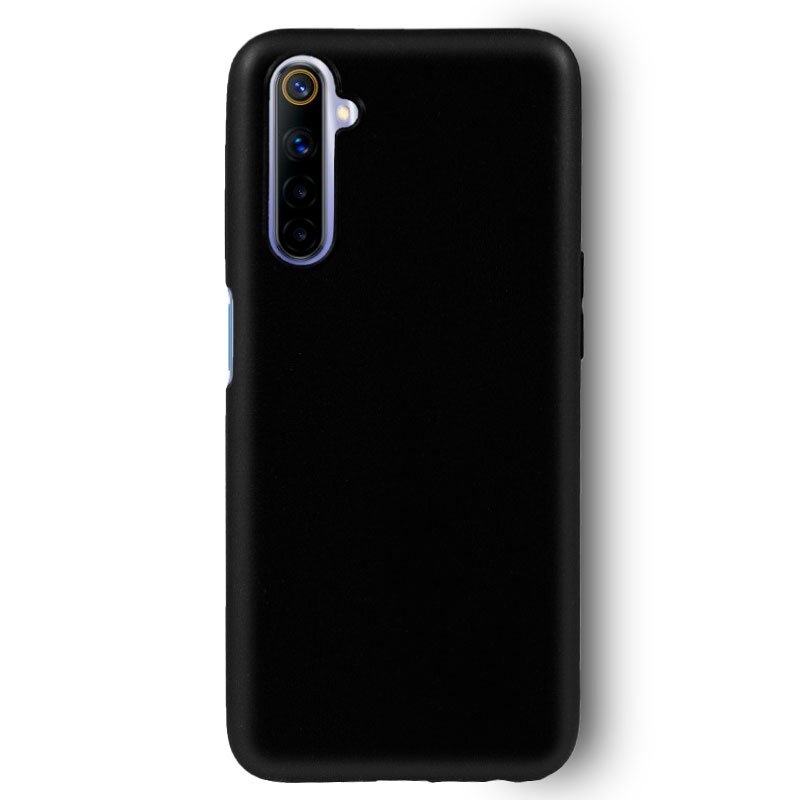Funda COOL Silicona para Realme 6 / 6s (Negro)