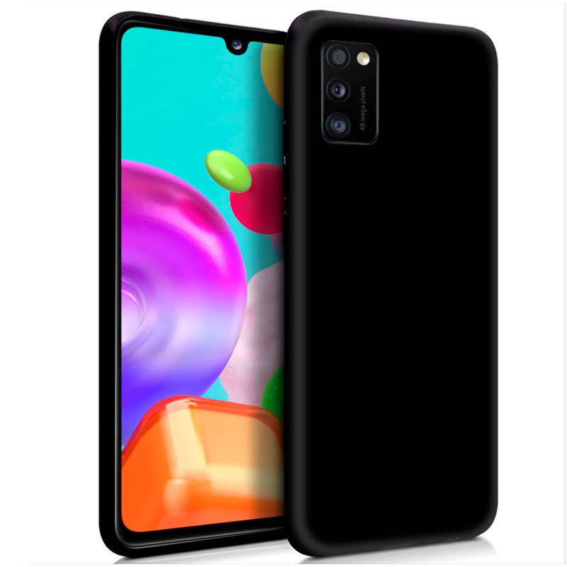 Funda COOL Silicona para Samsung A415 Galaxy A41 (Negro)