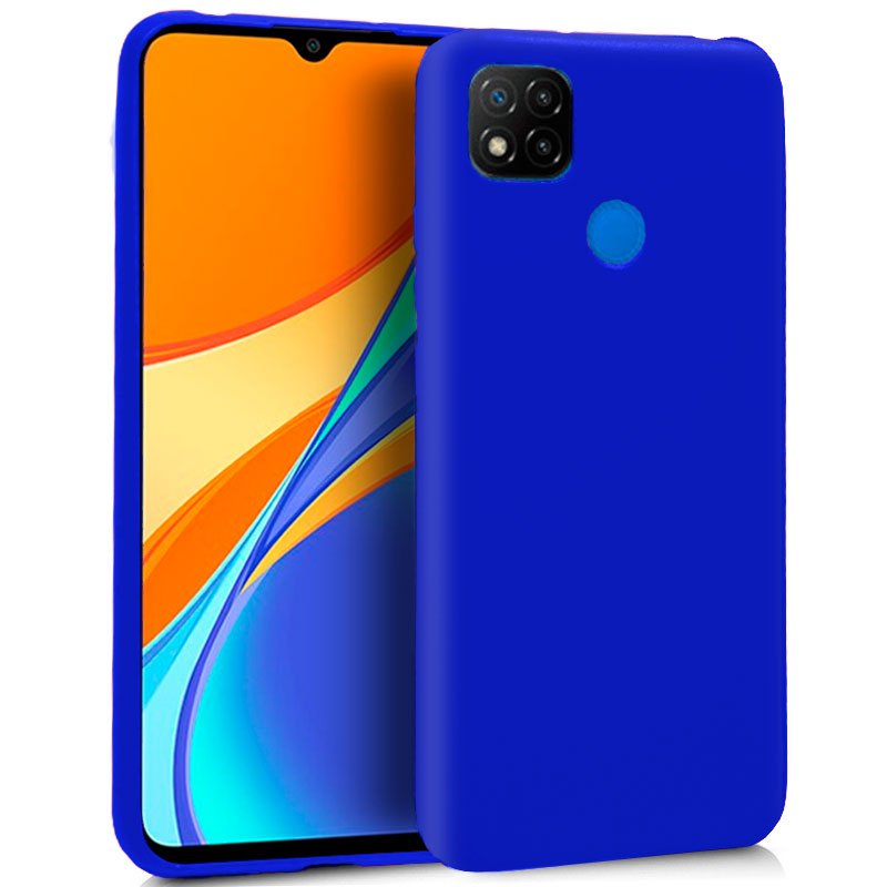 Funda COOL Silicona para Xiaomi Redmi 9C / 10A (Azul)