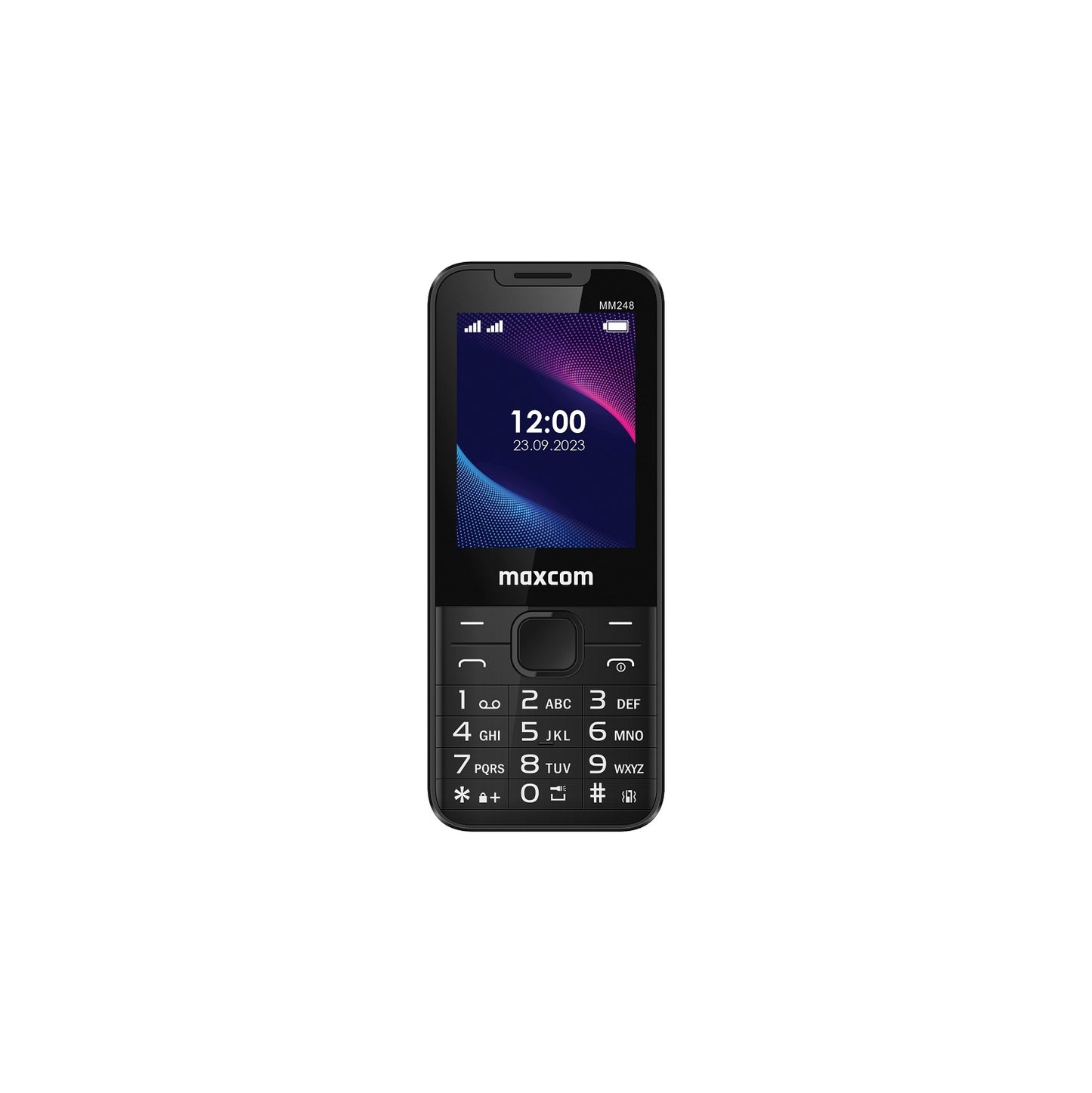 MaxCom Classic MM248 4G 6,1 cm (2.4") 82,3 g Negro Característica del teléfono