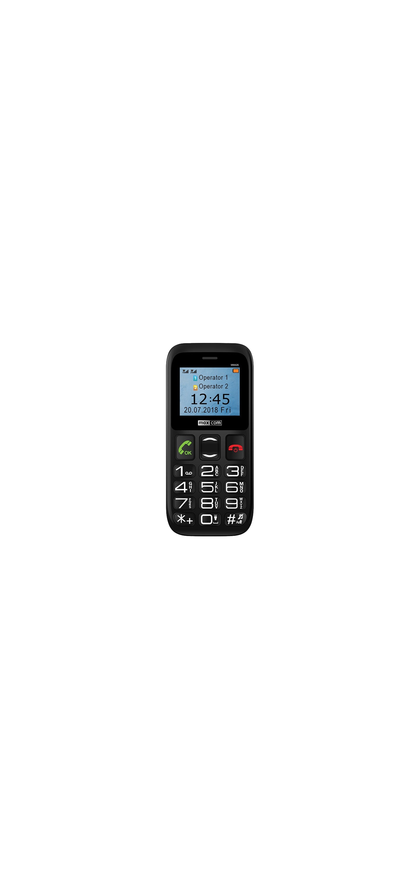 MaxCom Comfort MM426 Negro