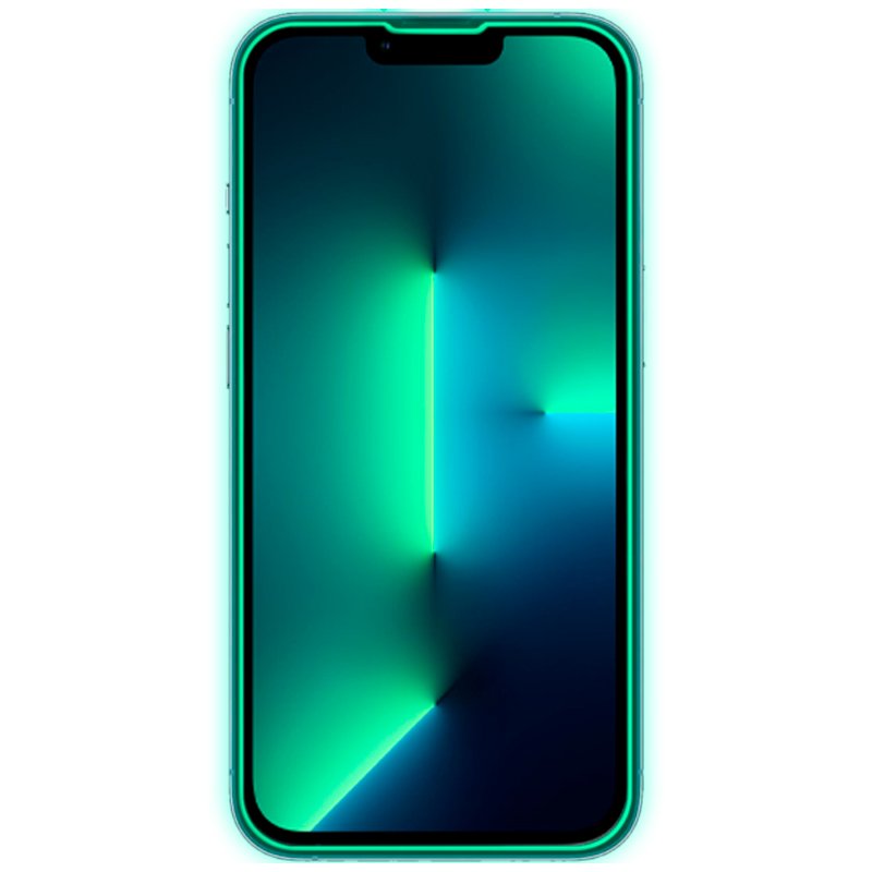 Protector Pantalla Cristal Templado COOL para iPhone 13 / 13 Pro / 14 (NEON)