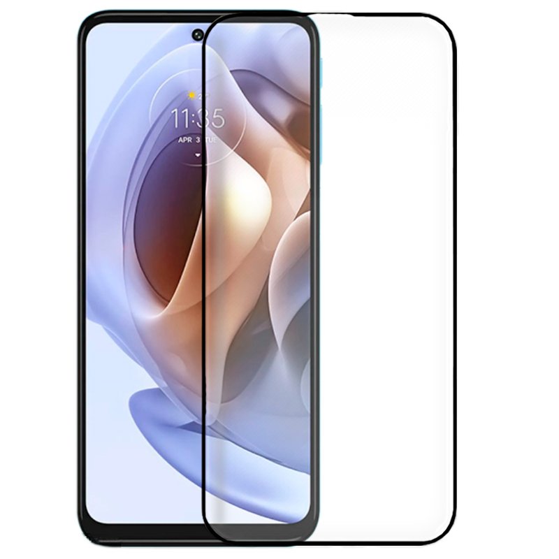Protector Pantalla Cristal Templado COOL para Motorola Moto G31 / G41 / G32 (FULL 3D Negro)