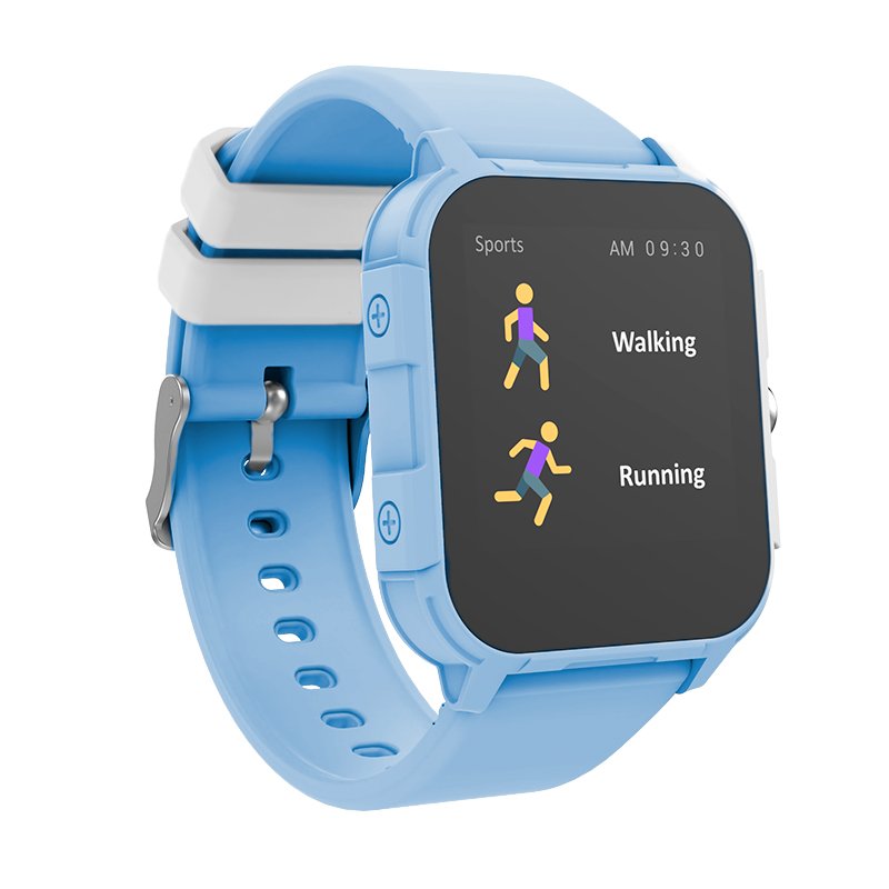 Smartwatch COOL Junior Silicona Azul (Salud, Deporte, Sueño, IP68, Juegos)