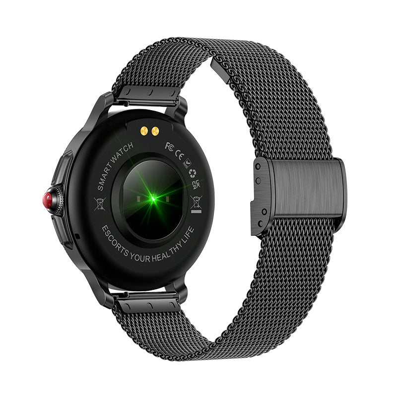 Smartwatch Metal + Silicona COOL Dover Negro (Llamadas, Salud, Deporte, Correa Extra)