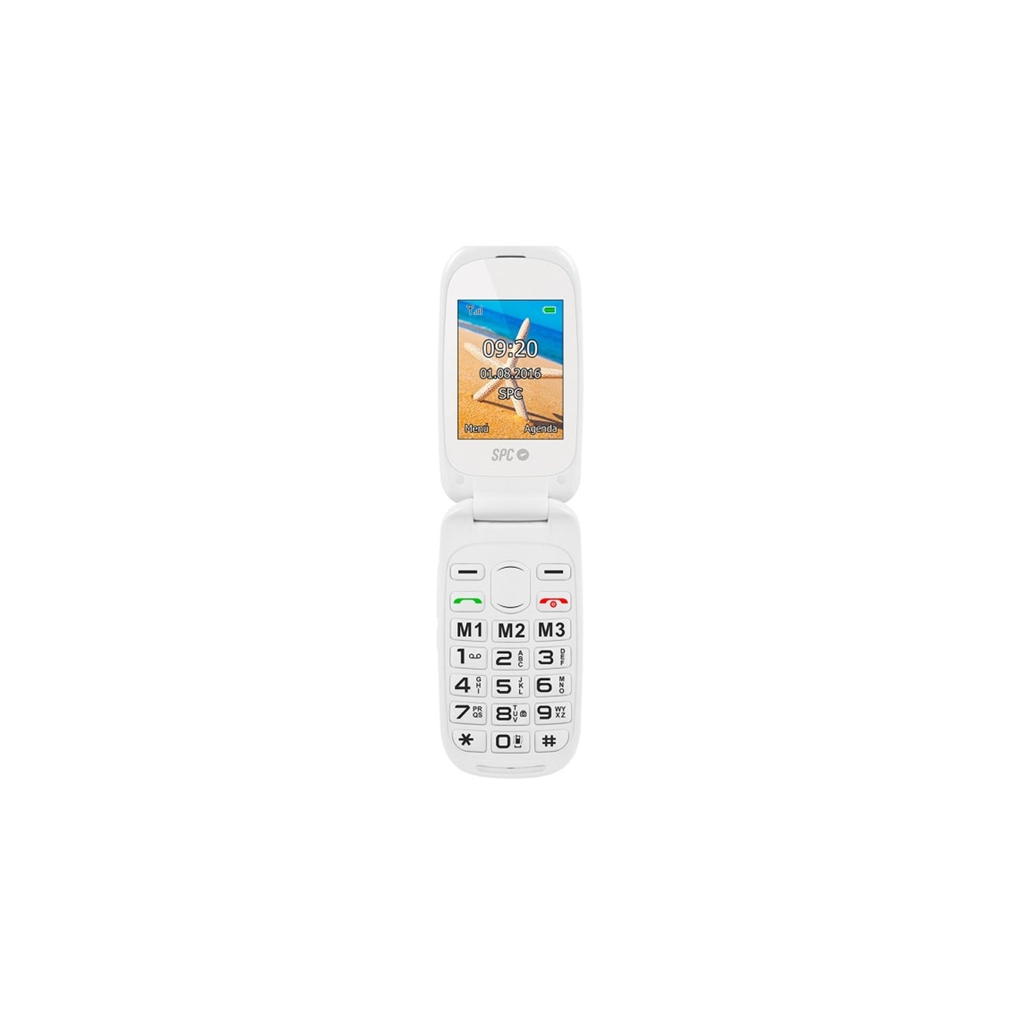 SPC HARMONY BT TELEFONO MOVIL PARA PERSONAS MAYORES BLANCO 2304B