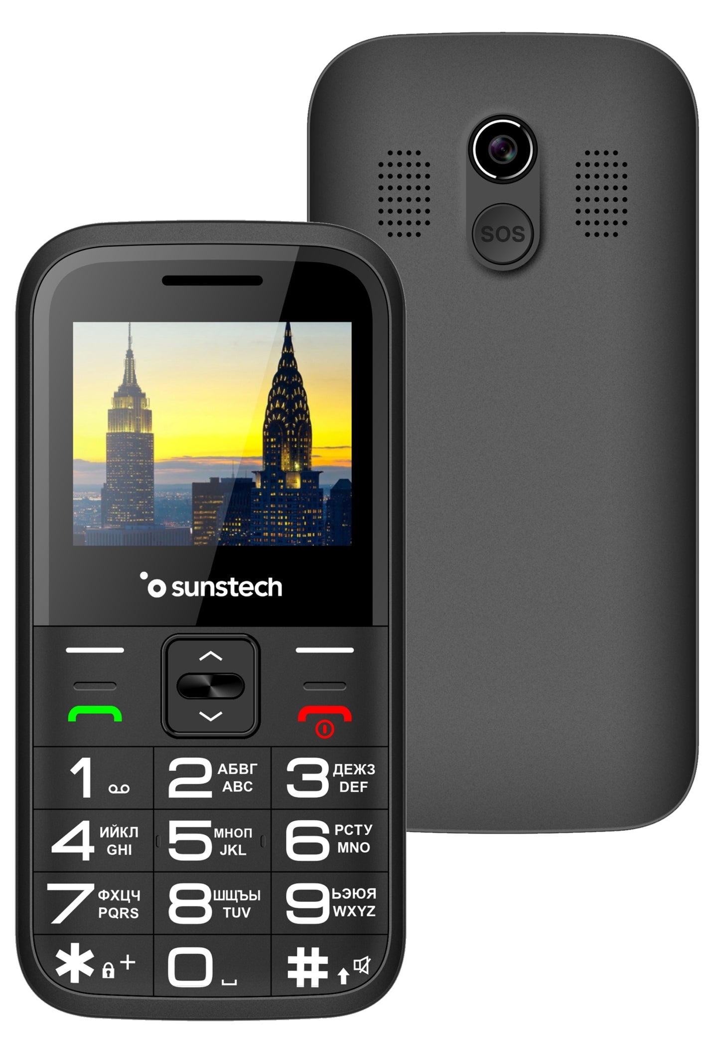 Sunstech CEL4 5,59 cm (2.2") 93 g Negro