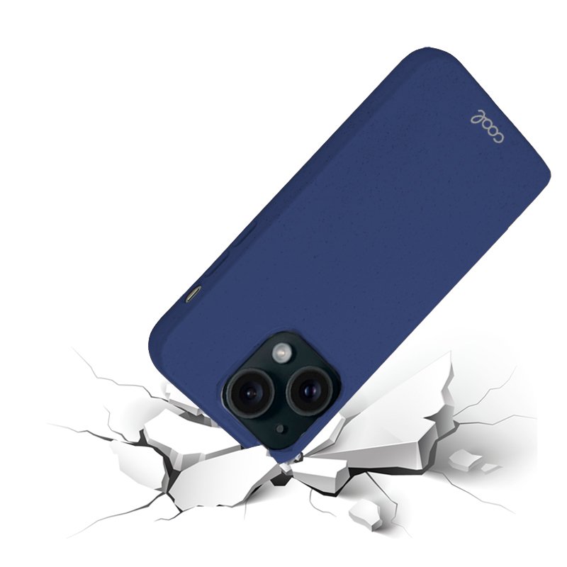 Carcasa COOL para iPhone 15 Eco Biodegradable Marino