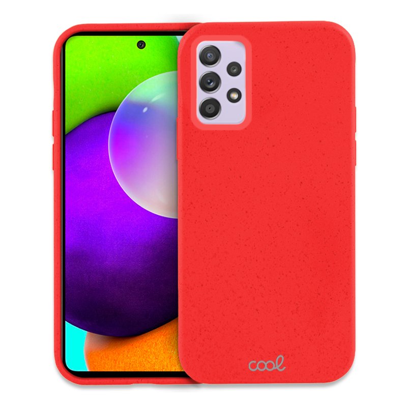 Carcasa COOL para Samsung A525 Galaxy A52 / A52 5G / A52s 5G Eco Biodegradable Rojo