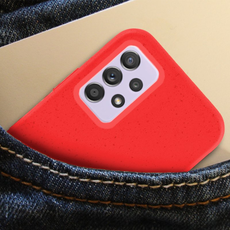 Carcasa COOL para Samsung A525 Galaxy A52 / A52 5G / A52s 5G Eco Biodegradable Rojo