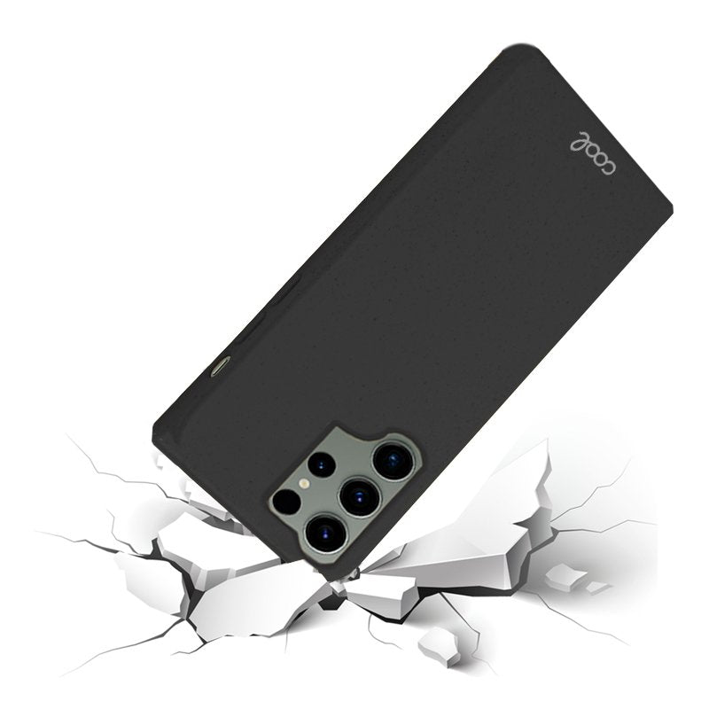 Carcasa COOL para Samsung S918 Galaxy S23 Ultra Eco Biodegradable Negro