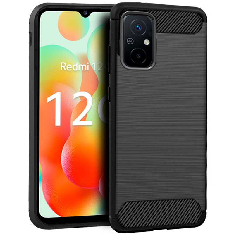 Carcasa COOL para Xiaomi Redmi 12C Carbón Negro