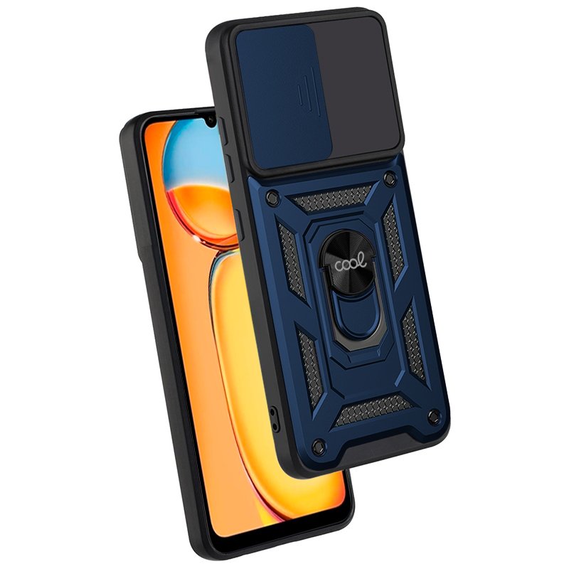 Carcasa COOL para Xiaomi Redmi 13C / Poco C65 Hard Ring Marino