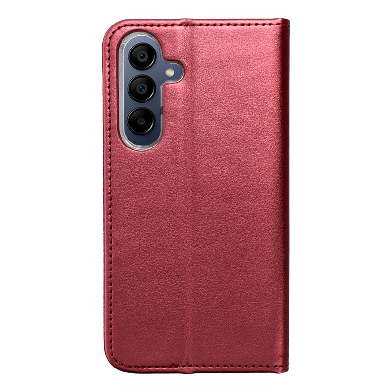 Funda COOL Flip Cover para Samsung A155 Galaxy A15 / A15 5G Liso Burgundy