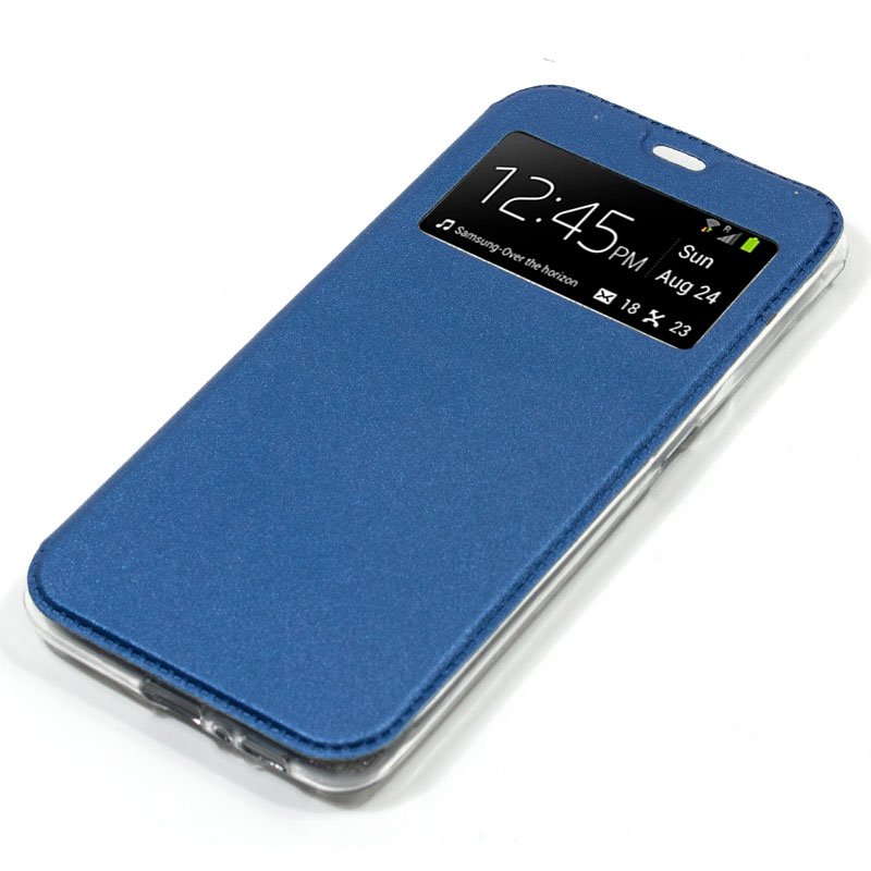 Funda COOL Flip Cover para Samsung A805 Galaxy A80 Liso Azul