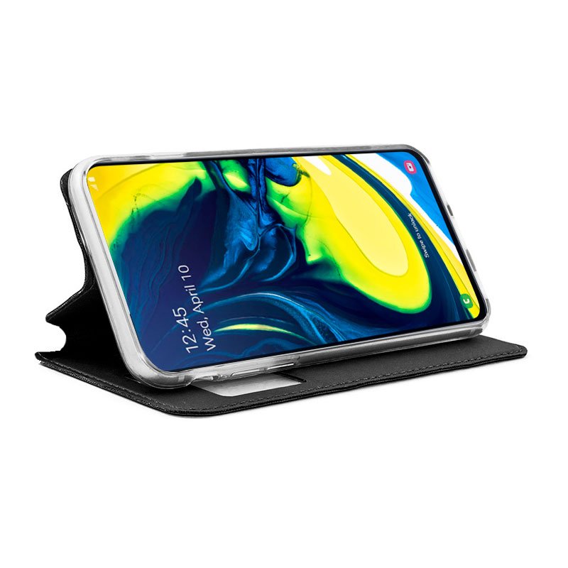Funda COOL Flip Cover para Samsung A805 Galaxy A80 Liso Negro