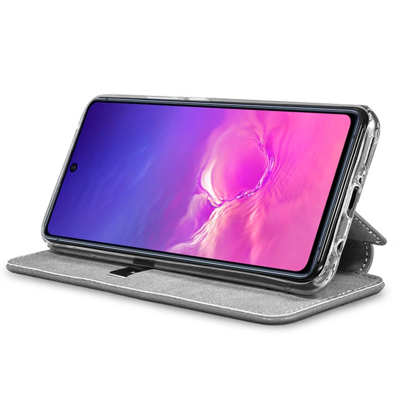 Funda COOL Flip Cover para Samsung G770 Galaxy S10 Lite Dibujos Piñas