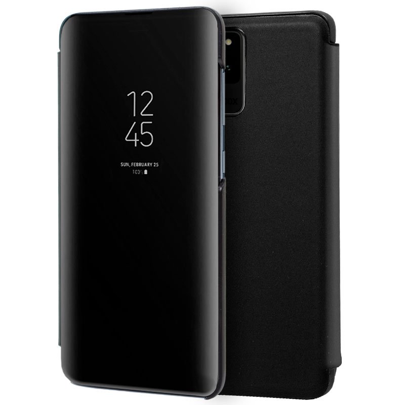Funda COOL Flip Cover para Samsung G988 Galaxy S20 Ultra 5G Clear View Negro