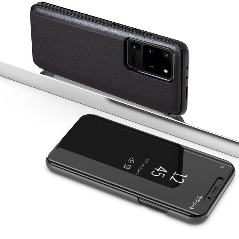 Funda COOL Flip Cover para Samsung G988 Galaxy S20 Ultra 5G Clear View Negro