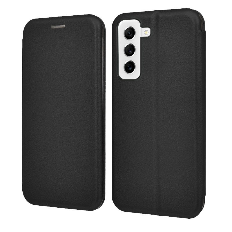 Funda COOL Flip Cover para Samsung G990B Galaxy S21 FE Elegance Negro