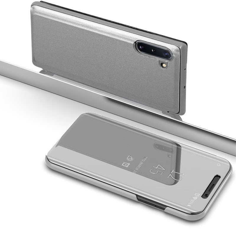 Funda COOL Flip Cover para Samsung N970 Galaxy Note 10 Clear View Plata