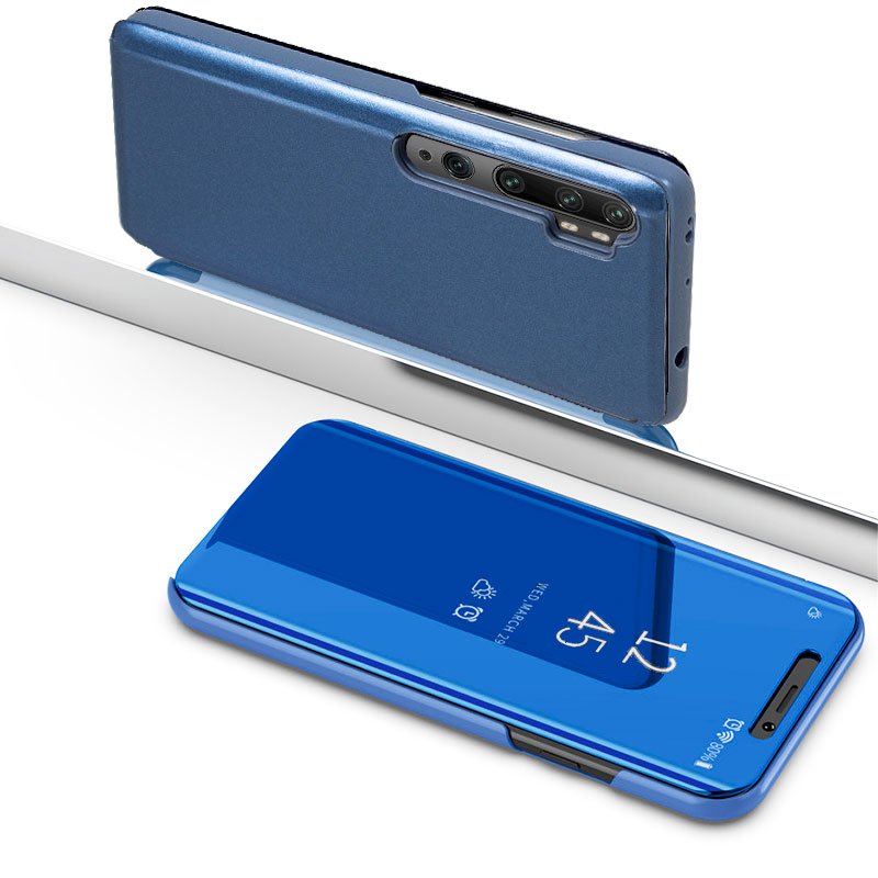 Funda COOL Flip Cover para Xiaomi Mi Note 10 / Mi Note 10 Pro Clear View Azul