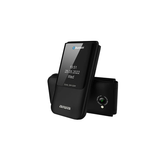 Aiwa FP-24BK Teléfono para Personas Mayores Negro Libre