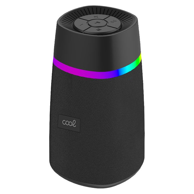 Altavoz Música Universal Bluetooth COOL 10W Gradient TWS Negro