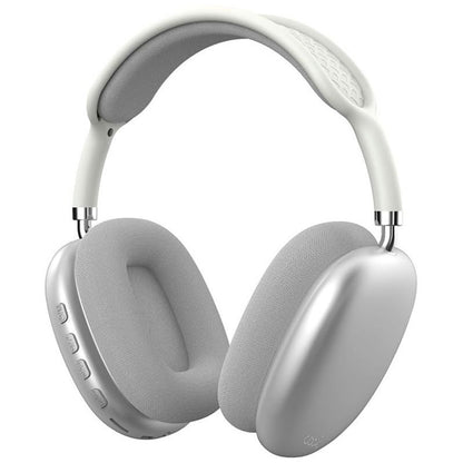 Auriculares Stereo Bluetooth Cascos COOL Active Max Blanco-Plata