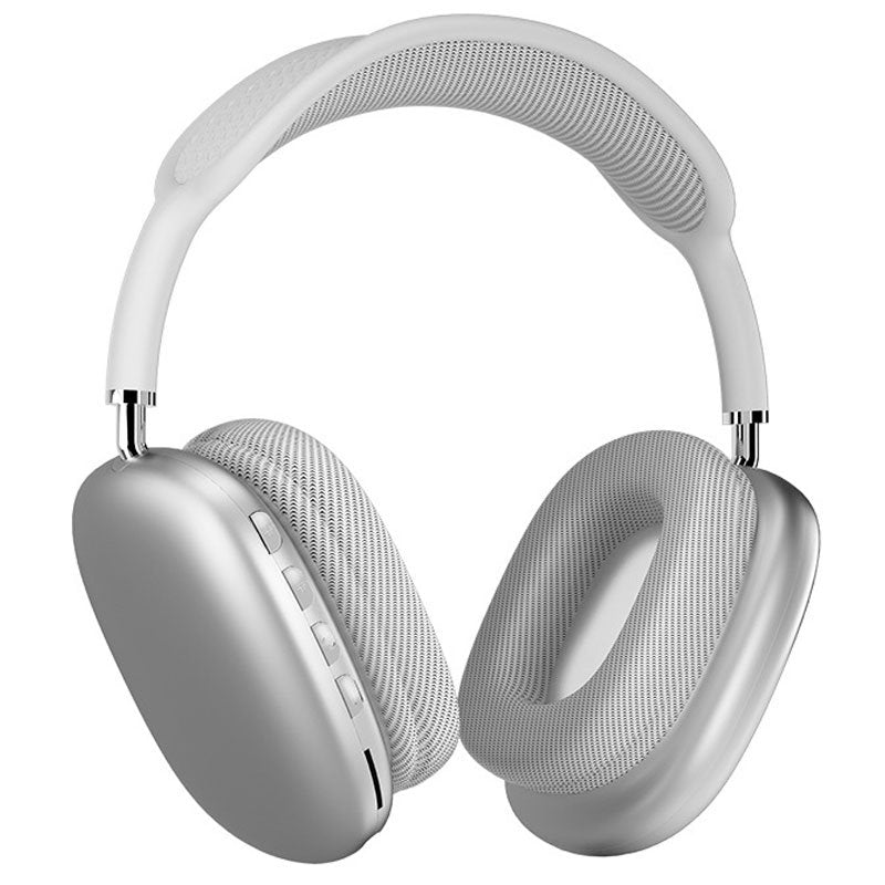 Auriculares Stereo Bluetooth Cascos COOL Active Max Blanco-Plata