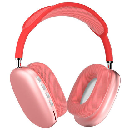 Auriculares Stereo Bluetooth Cascos COOL Active Max Rojo-Rosa