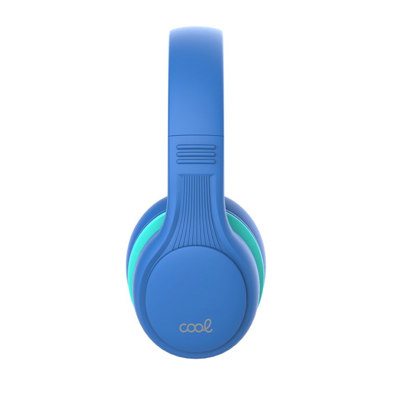 Auriculares Stereo Bluetooth Cascos Infantiles COOL Kids Azul (Volumen Limitado)