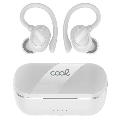 Auriculares Stereo Bluetooth Earbuds Inalámbricos COOL Fit Sport Blanco