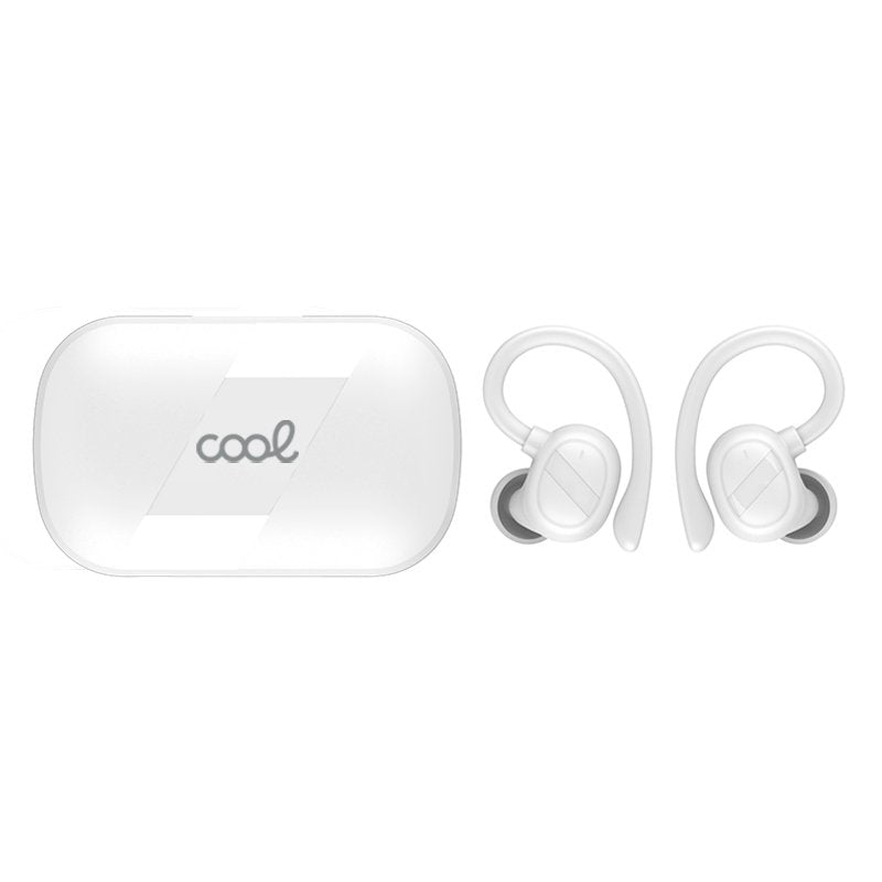 Auriculares Stereo Bluetooth Earbuds Inalámbricos COOL Fit Sport Blanco