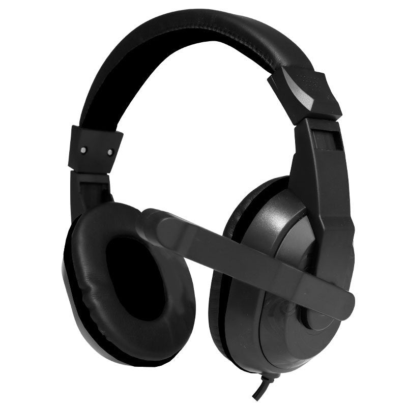 Auriculares Stereo Oficina COOL Dublin con micro Negro